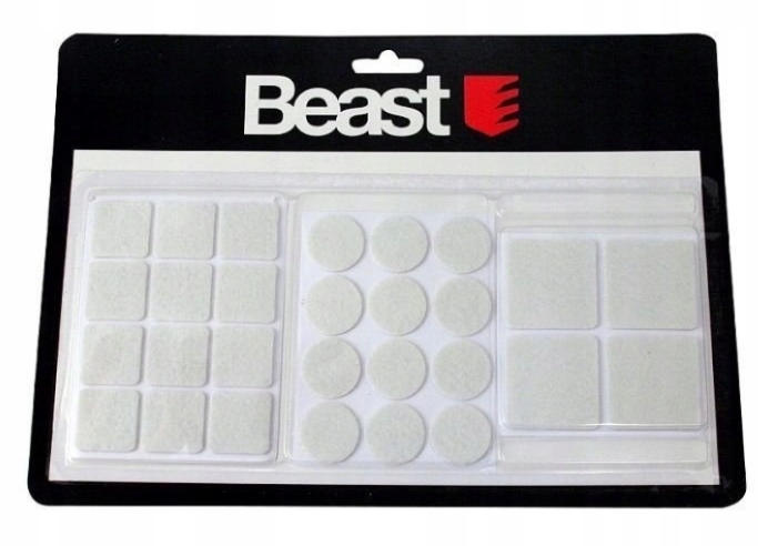 

Podkładki Filcowe pod Meble Białe 28 Beast 598281