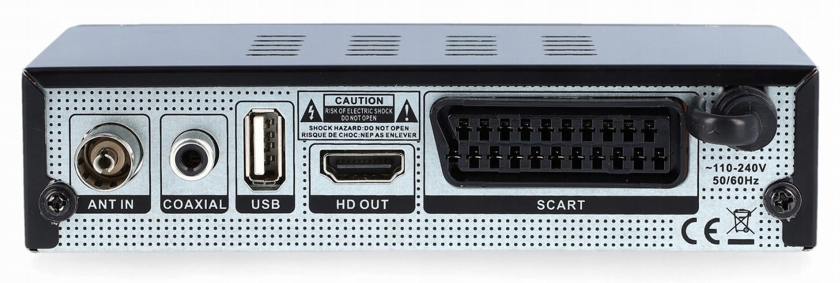 Tuner Cyfrowy Dekoder DVB-C HD Telewizji Kablowej Waga produktu z opakowaniem jednostkowym 1 kg