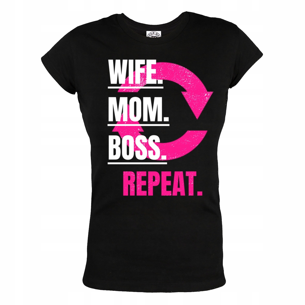 

Damska Koszulka Na Dzień Mamy Mama Szef Mom Boss