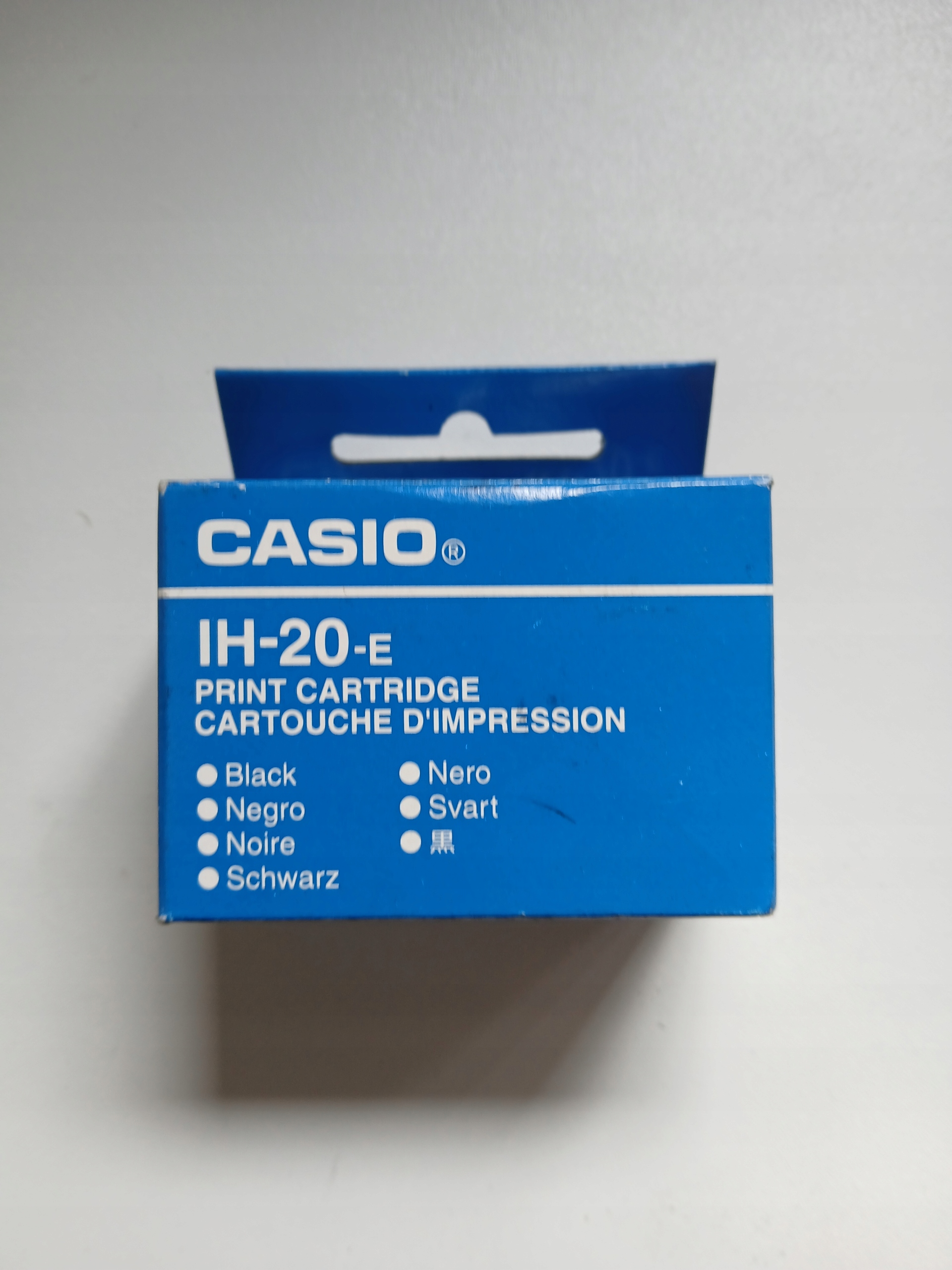 Tusz Casio IH-20-E Black Oryginał do kalkulatorów
