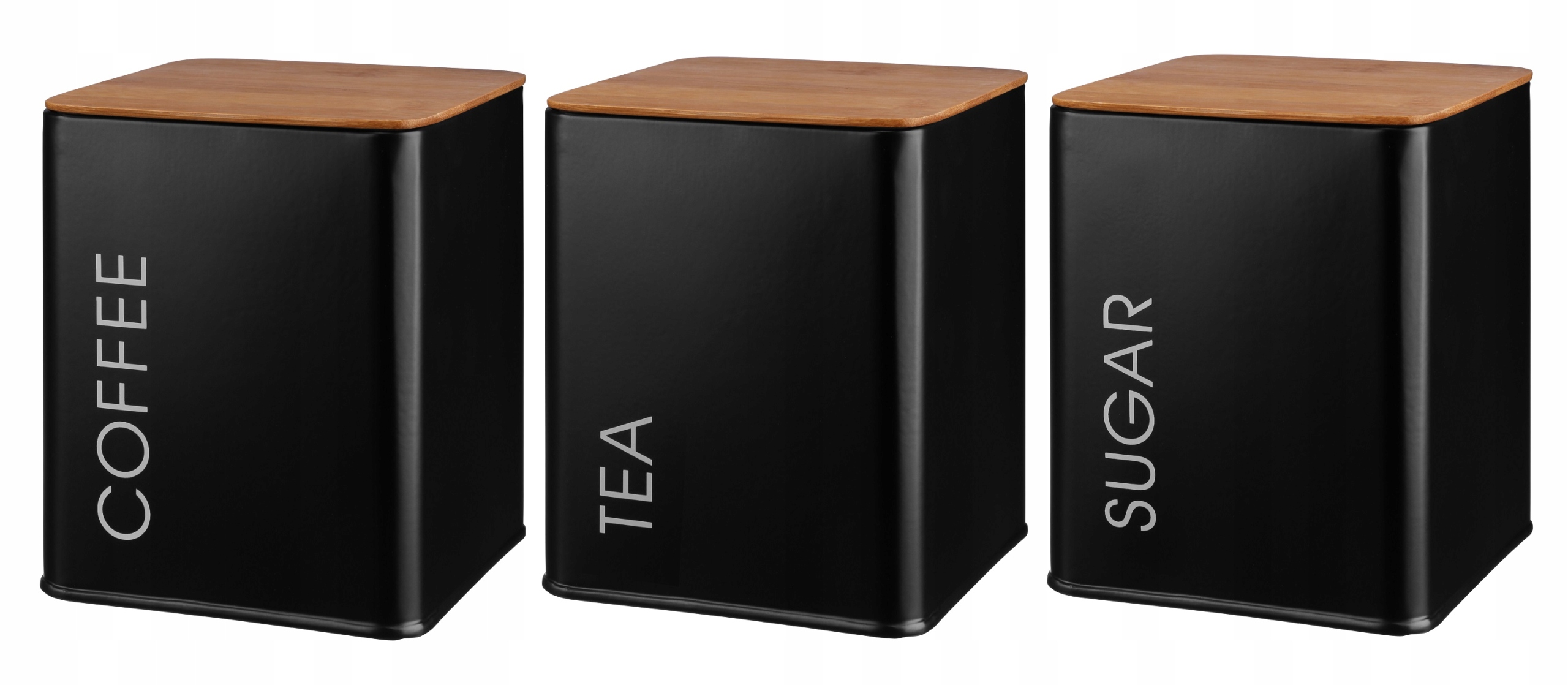 PUSZKA POJEMNIK NA CUKIER KAWĘ BIAŁY MAT BAMBUS EAN (GTIN) 5902869225936