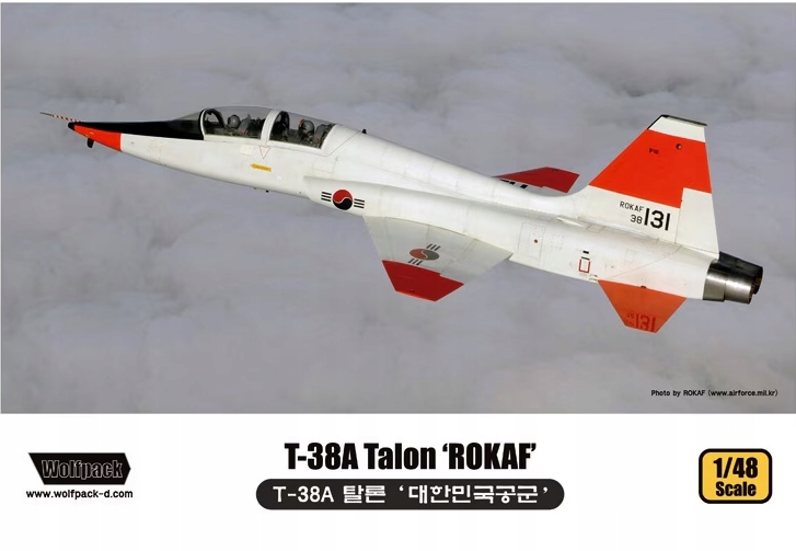 Model plastový T-38A Talon 'rokaf', Wolfpack WP10003 měřítko 1/48