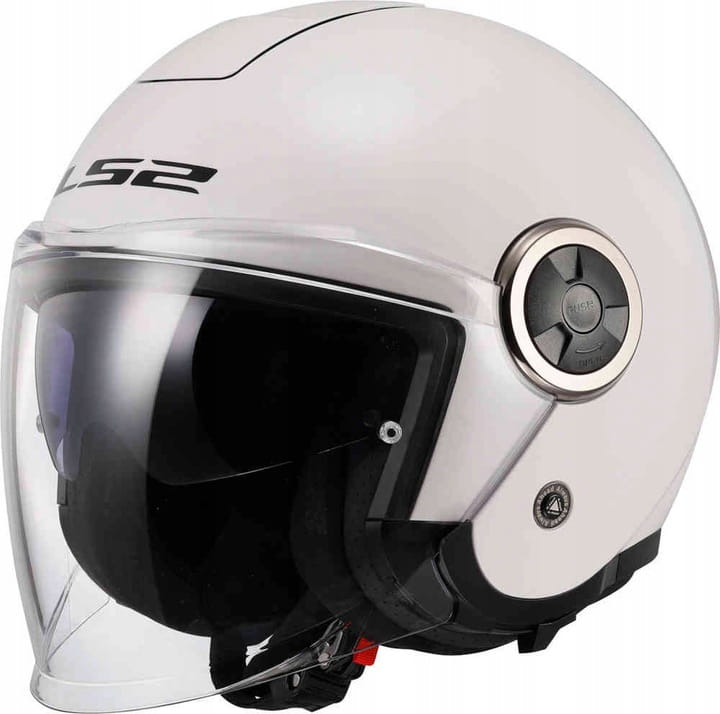 LS2 OF620 Classy Biela Motocyklová Prilba Otvorená Jet White Ako Darček