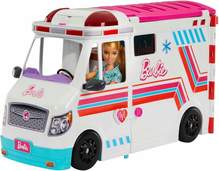 BARBIE MOBILNA KARETKA KLINIKA 2 w 1 HKT79 Kod producenta FRM19