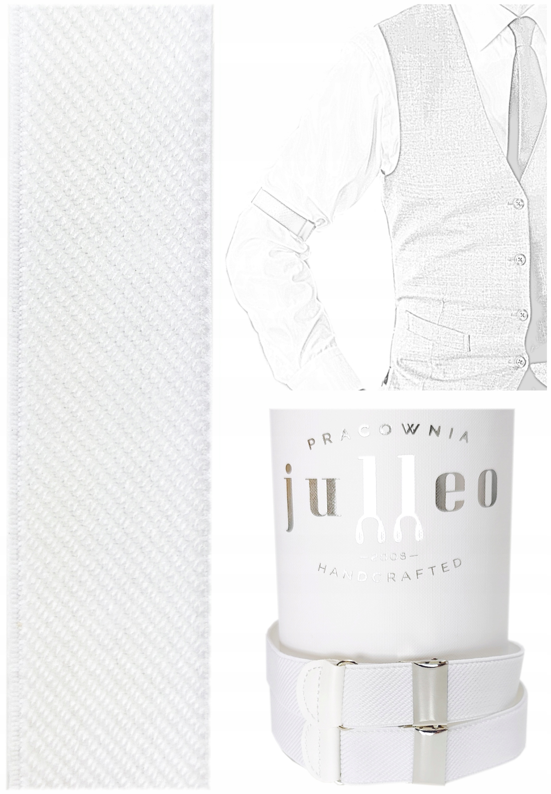 SZELKI DO RĘKAWÓW KOSZULI OPASKI ARM BANDS SLEEVE