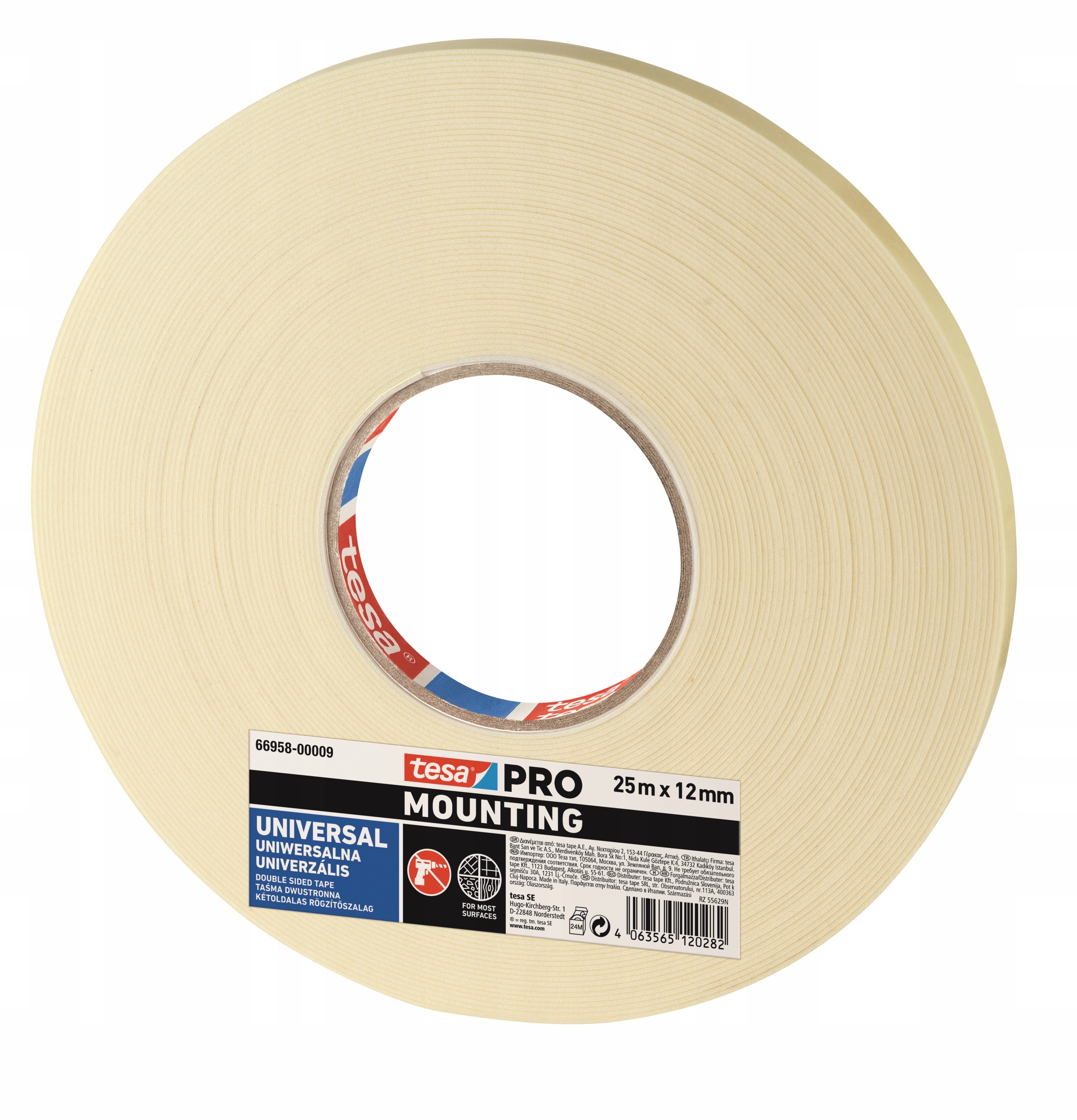 

Taśma tesa Pro Mounting 25m x 12mm uniwersalna