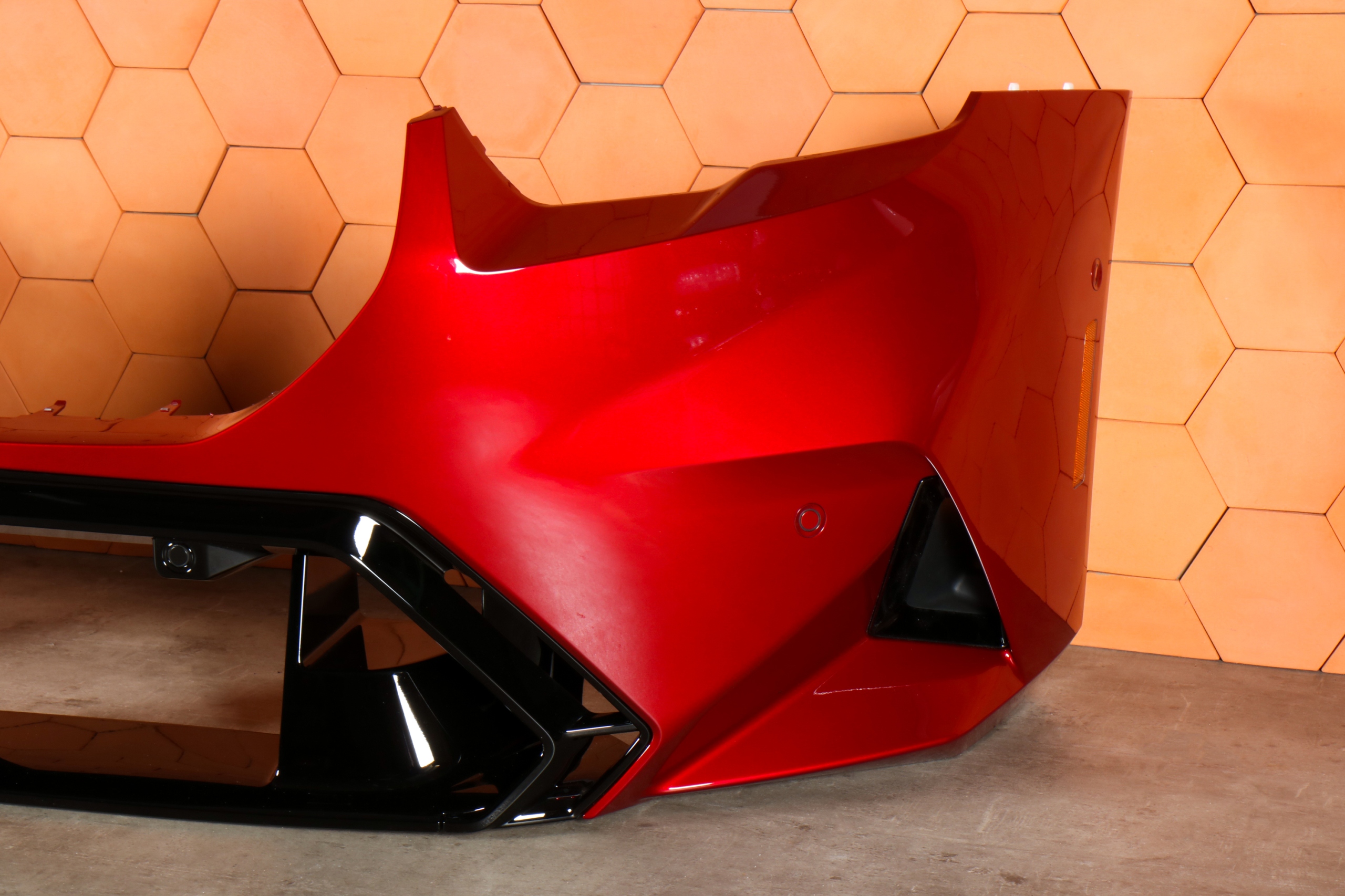 BMW M5 G90 G99 complete bumper front front C68 DRAGON FIRE RED USA