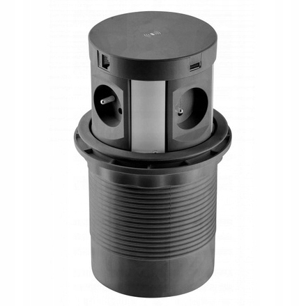 Zapustená Zásuvka Indukcia Comfort+ Čierna Gtv