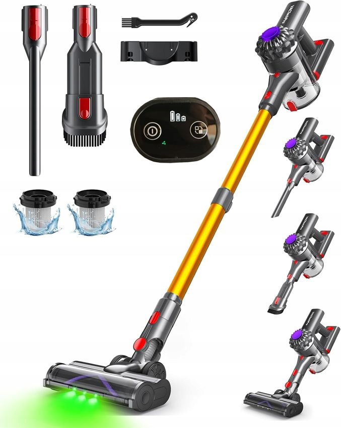 Vysavač Led Eco 6v1 VACTechPro V15 350W 35000 Pa Silný