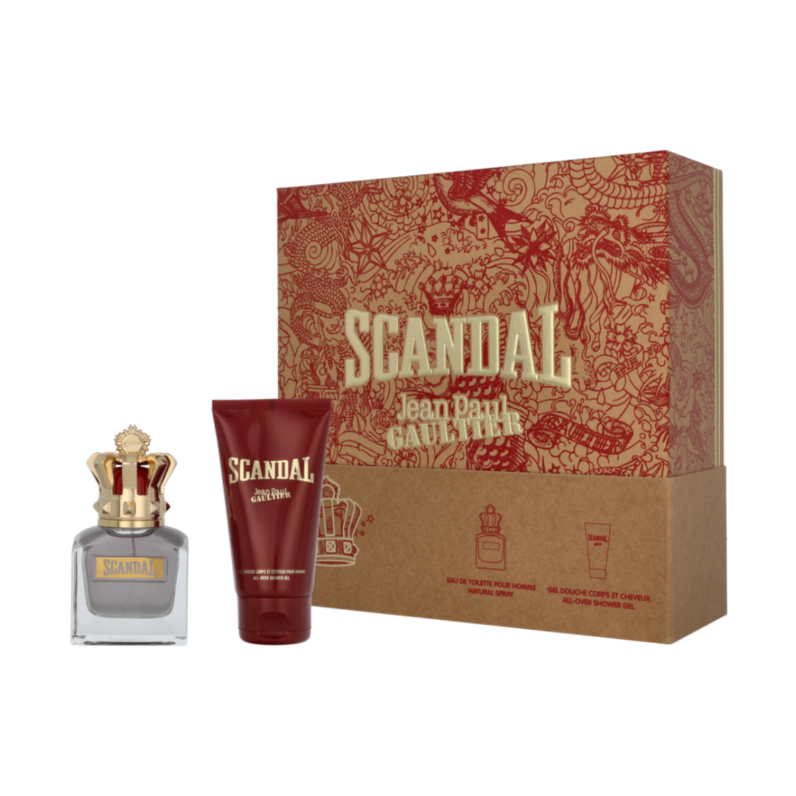 Jean Paul Gaultier Scandal Pour Homme toaletní voda sprchový gel