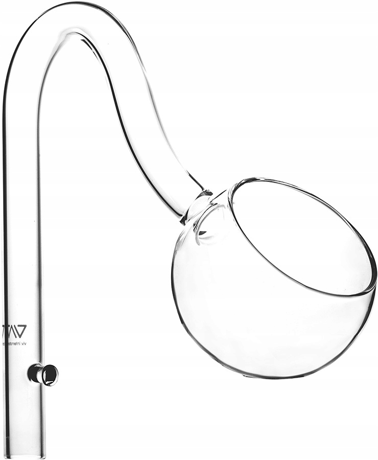 Levně Skleněný vývod Peony 13 mm pro hadici 12/16 mm