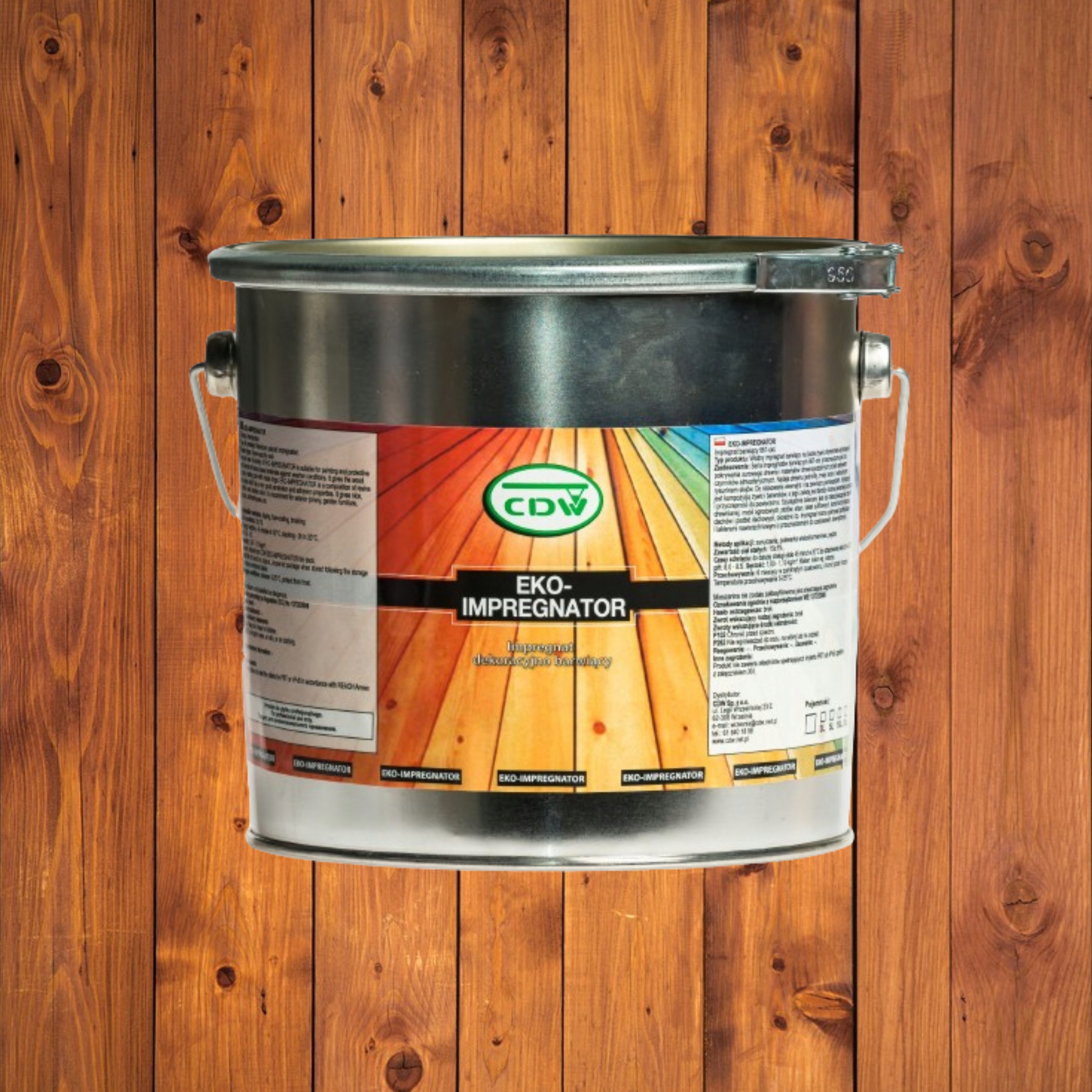 IMPREGNAT DO DREWNA KOLORY 3l EKO IMPREGNATOR PROFESJONALNY ŻYWE 20 KOLORÓW Marka inna