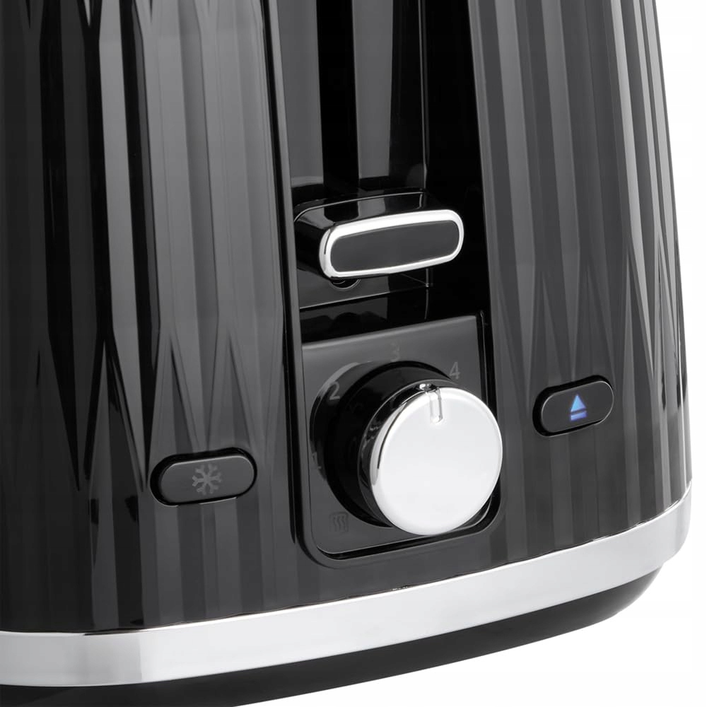 RUSSELL HOBBS Toster 2 Kromki 6 Stopni Czarny Z Podgrzewaczem — miniatura 3