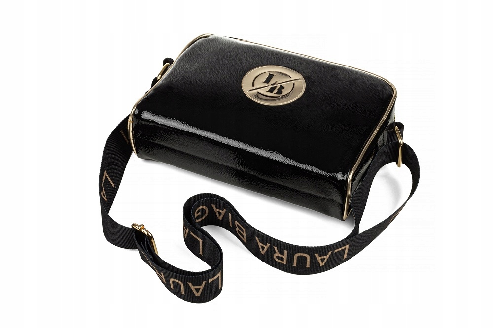 LAURA BIAGGI TOREBKA LISTONOSZKA PASEK NA RAMIĘ Wielkość mała (nie mieszcząca A4)