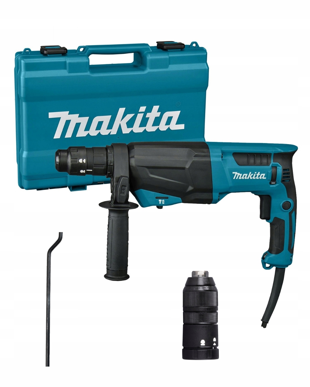 Makita HR2670FT Vrtačka s možností kování 800 W Sds 3,0J