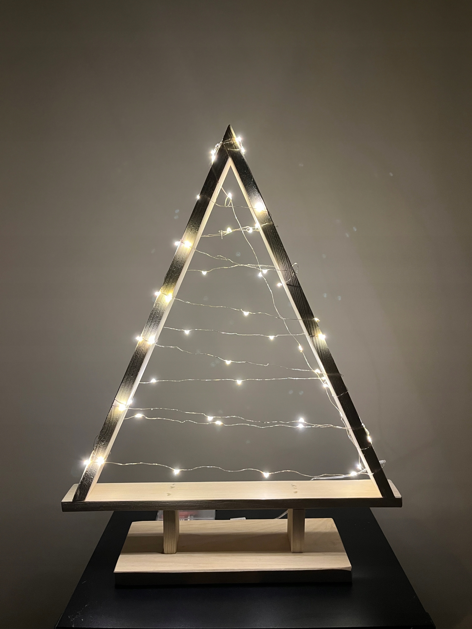

Choinka Stojąca Dekoracja Z Drewna Ozdoba Diy