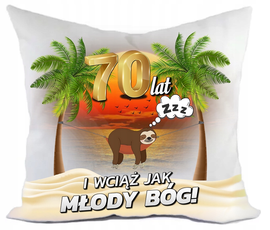 

Poduszka Na 70 Urodziny Dla Mężczyzny