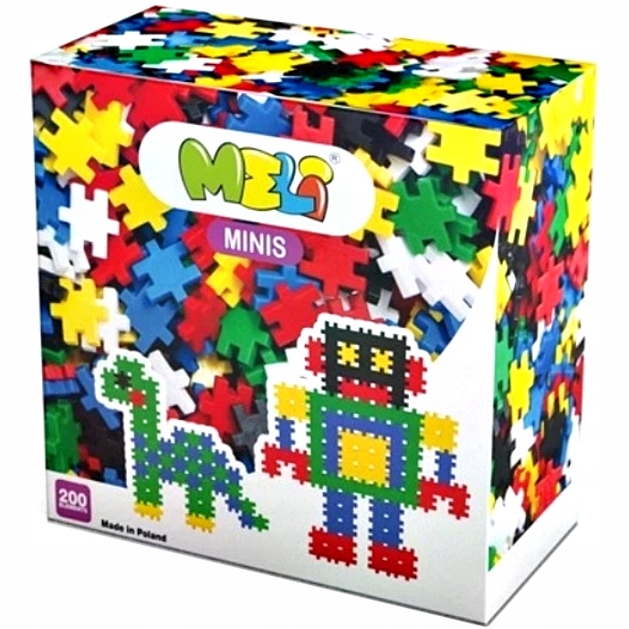 

Klocki konstrukcyjne Mini Wafle Meli Minis 200 el.