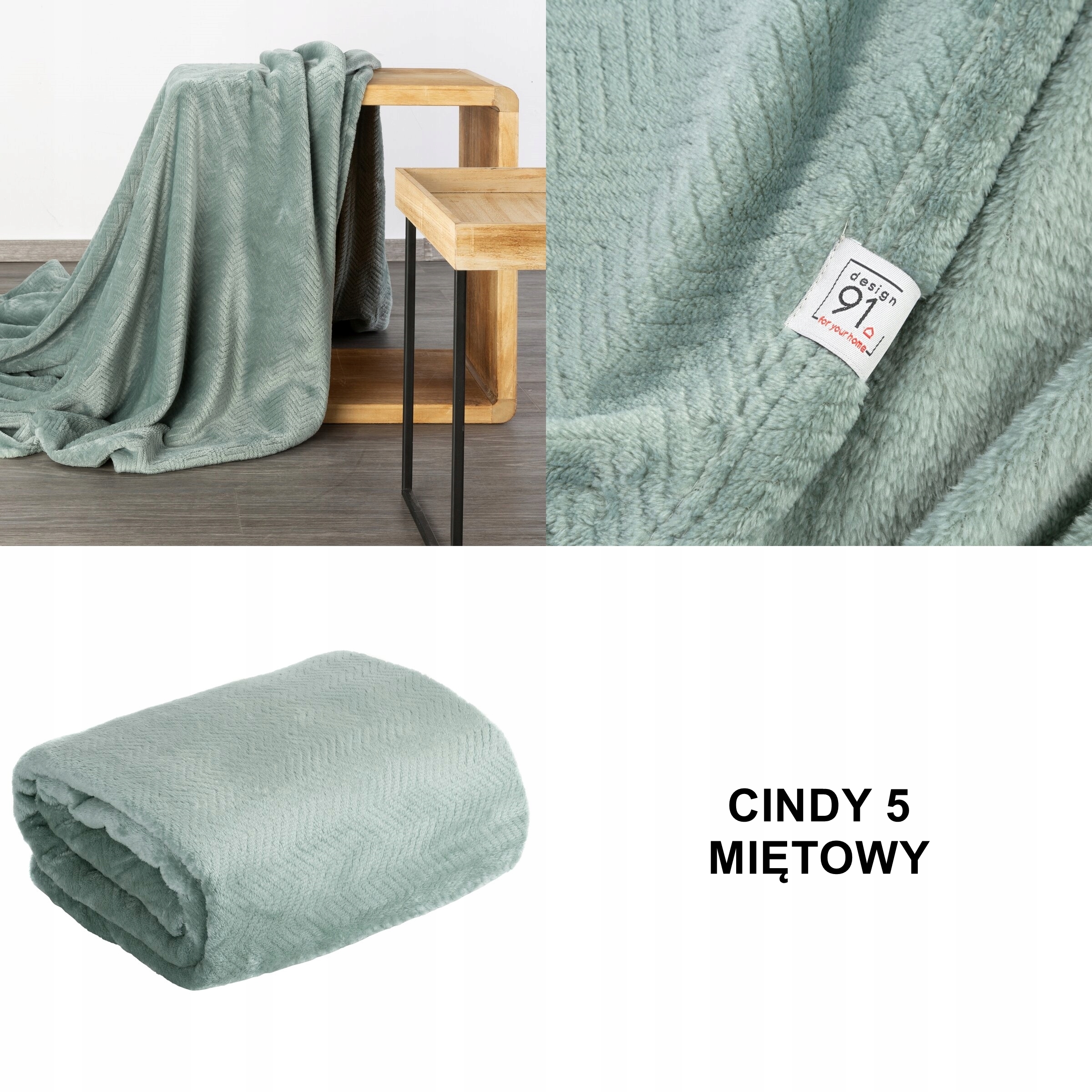 KOC MIKROFIBRA 150X200 NARZUTA NA ŁÓŻKO MIĘCIUTKA Marka Eurofirany