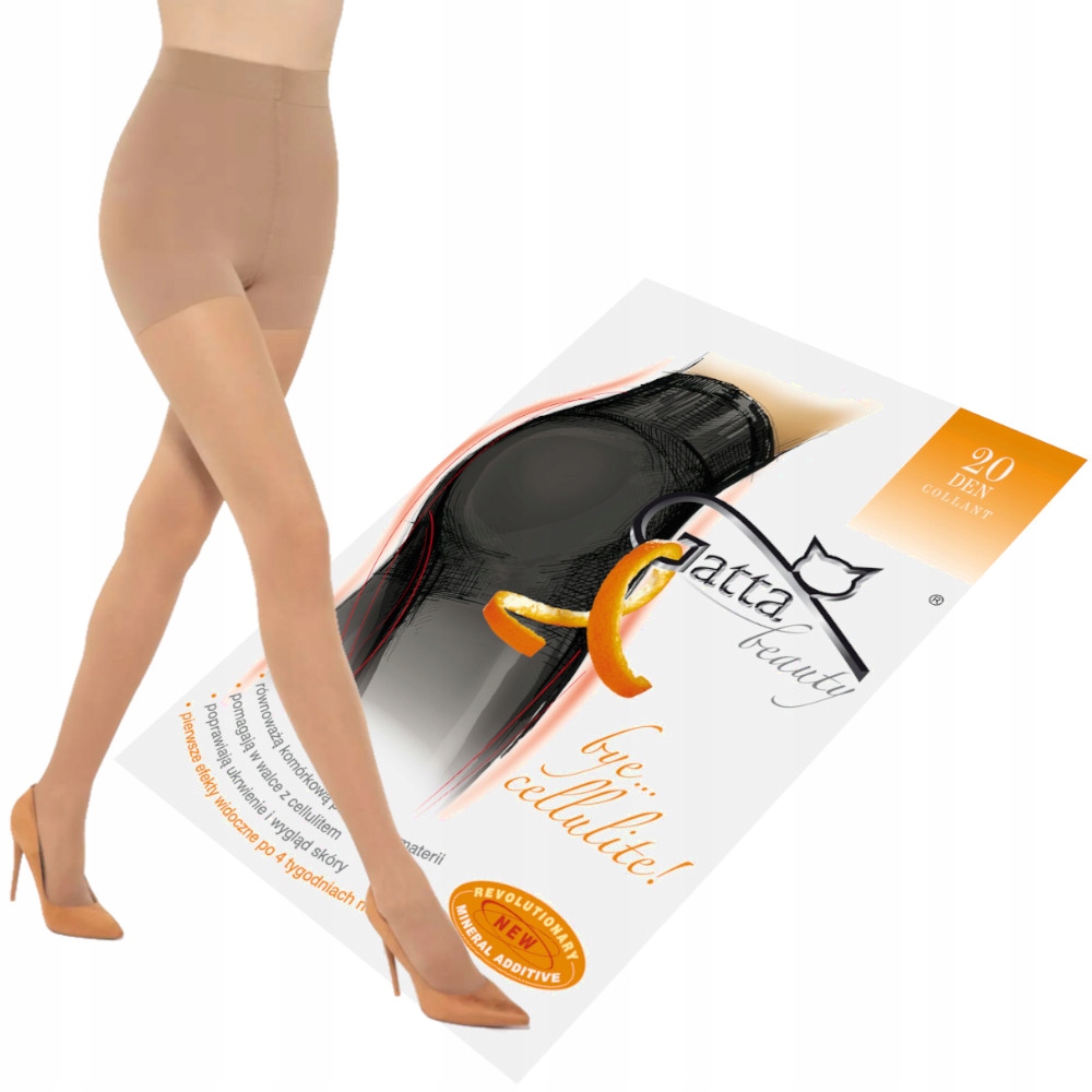 

Gatta Rajstopy Bye Cellulite 20 den 5-XL Daino