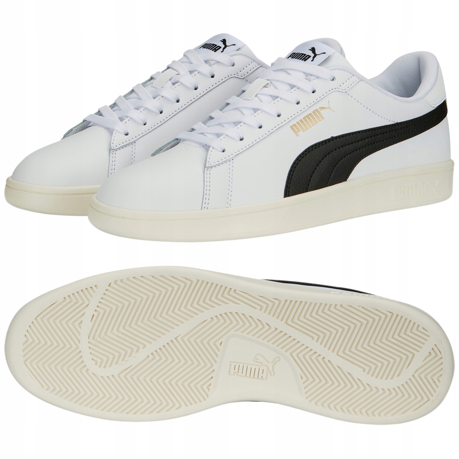 Pánské Boty Puma Smash 3.0 Sportovní Městské Tenisky Ležérní Volnočasové 43