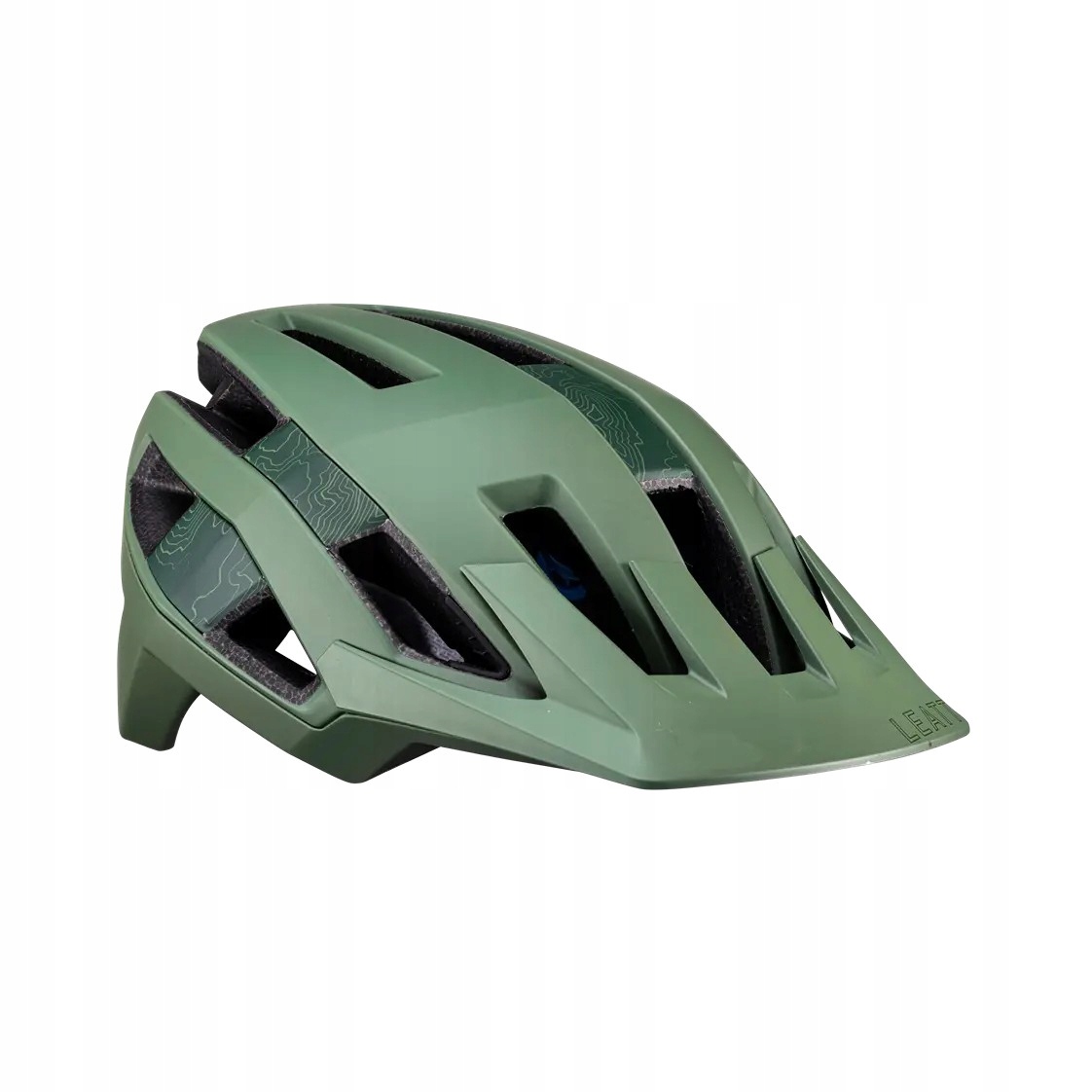 Leatt Cyklistická Přilba Mtb Trail 3.0 V24 Spinach Zelená Barva Velikost