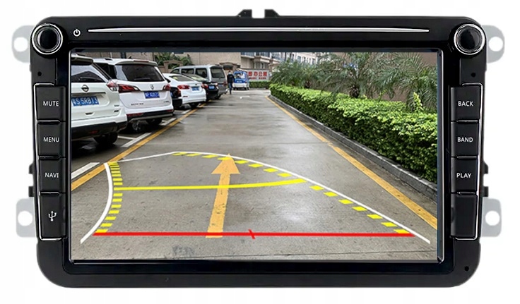 RADIO ANDROID GPS VW PASSAT B6 B7 GOLF V VI CARPLAY WIFI 4/64GB SIM Szerokość produktu 22 cm