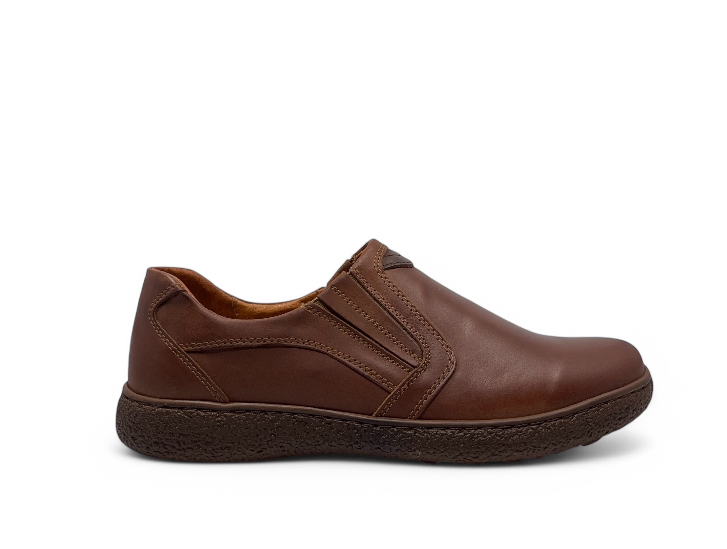 Pánské nazouvací polobotky Polbut model 2133P přírodní kůže, velikost 41