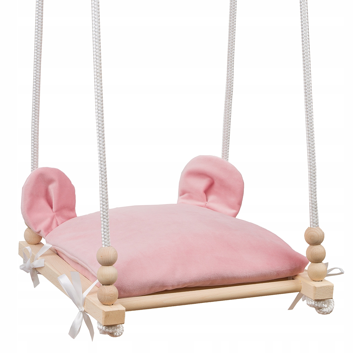 Huśtawka dla dziecka DREWNIANA 3W1 MOCNE SIEDZISKO Marka inna