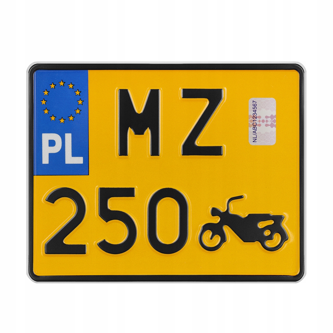 

Tablice zabytkowe żółte motocyklowe Mz Wsk Etz