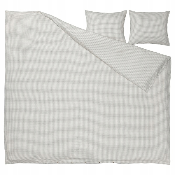 Ikea Akerfibla Súprava kockovanej posteľnej bielizne 240x220 50 x 60