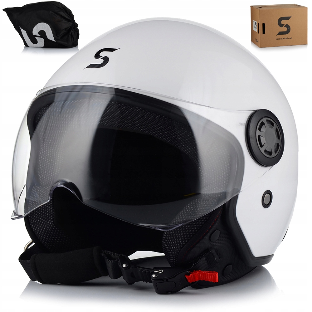 Motocyklová Prilba Ska-p 1SHE Otvorená Skúter Chopper Lekký 1150g. Ecer 22.06