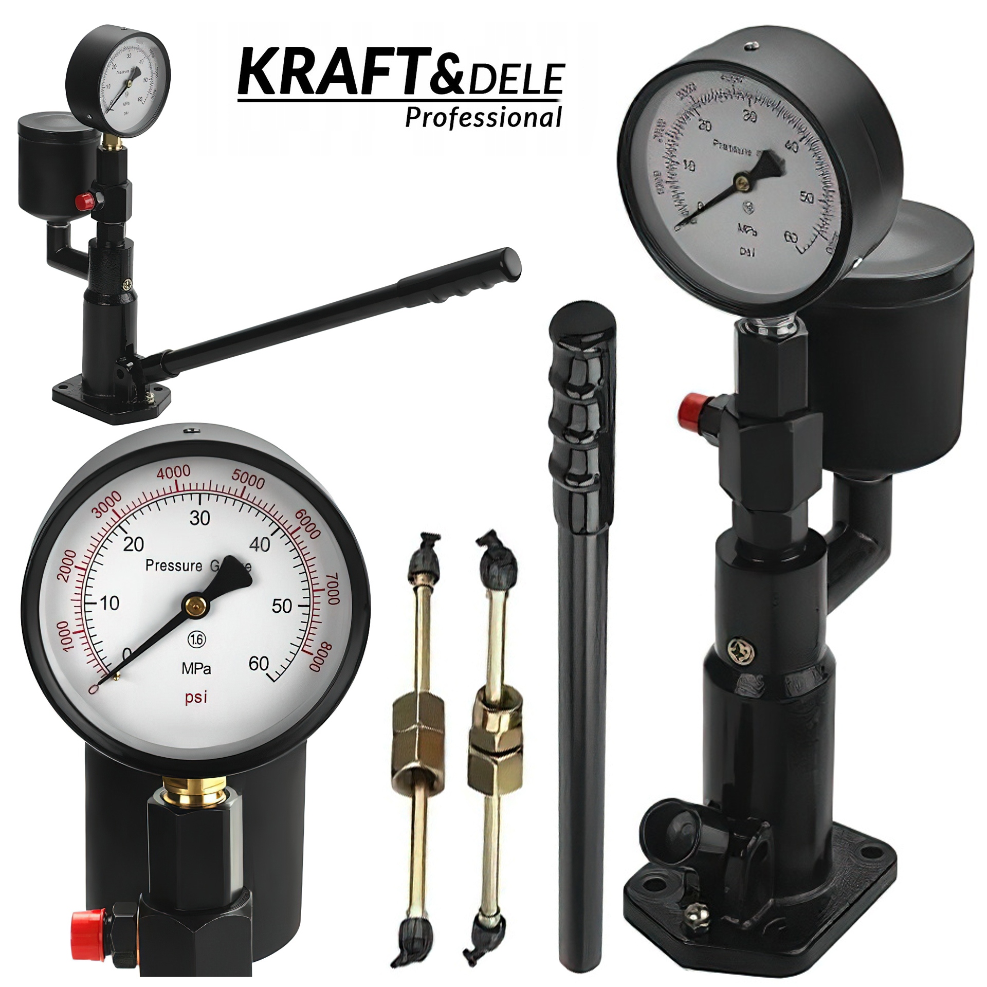 Vzorkovač vstrekovačov Diesel 600 Bar Tdi Common Rail Kraft&Dele