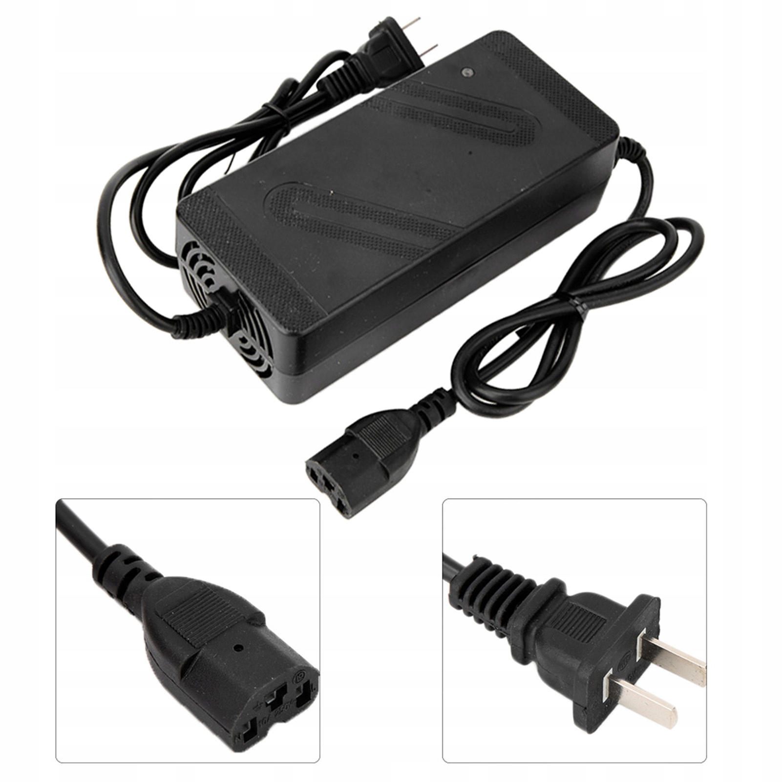 ZASILACZ 48V 2A ŁADOWARKA LI-ION DO ROWERU ELEKTRYCZNEGO Waga 331 g