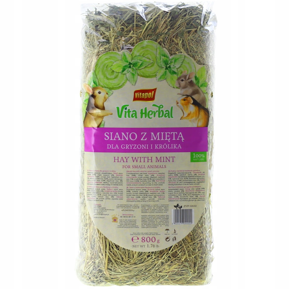 VITAPOL Vita Herbal Siano z miętą 800g Kod producenta ZVP-4402