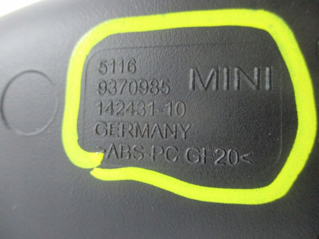cap for TUNEL MINI F60 9370985 18R