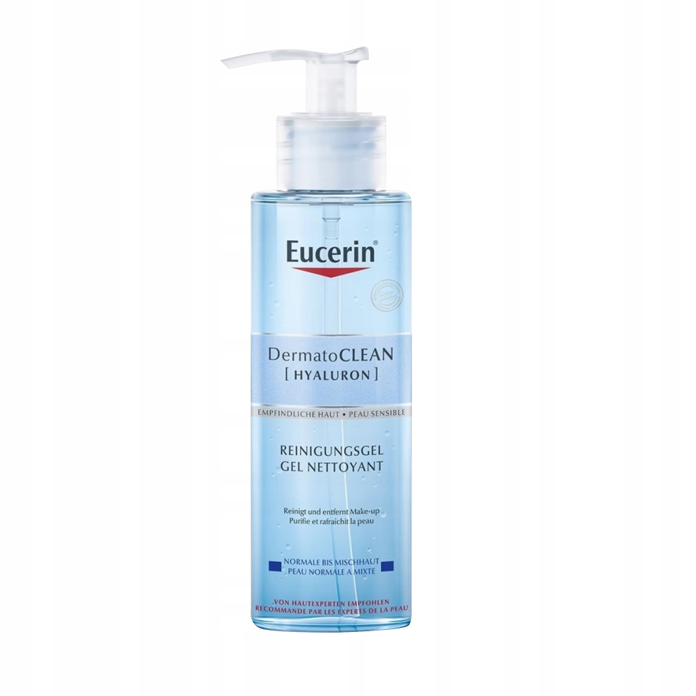 Eucerin Dermatoclean Hyaluron Oczyszczający żel do mycia twarzy 200 ml