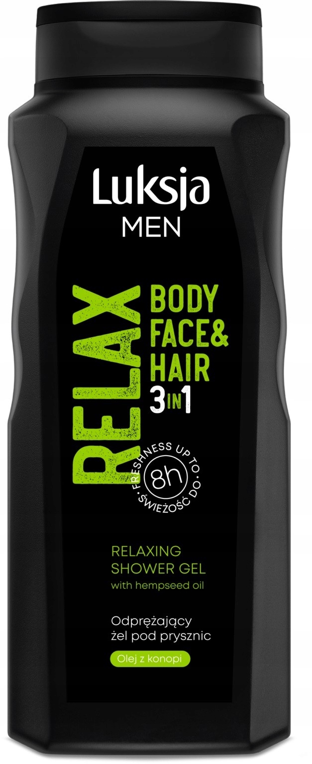 

Luksja Men Odprężający Żel pod prysznic 3w1 Relax