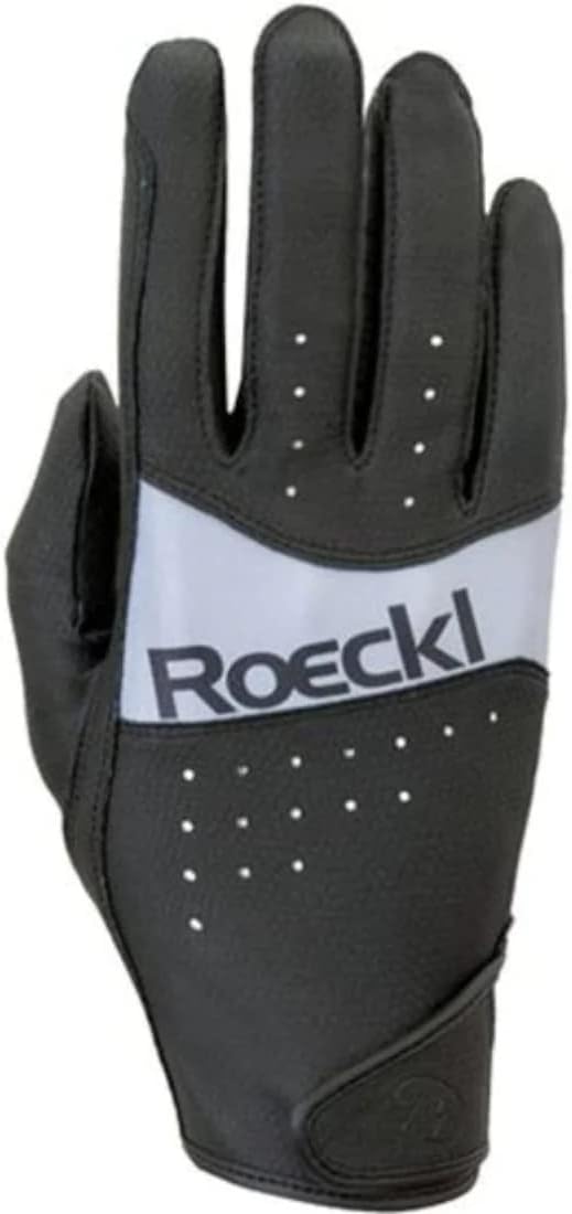 Rękawice Jeździeckie Damskie Jazda Konna Roeckl Marbach Lycra Rozmiar 6 1/2