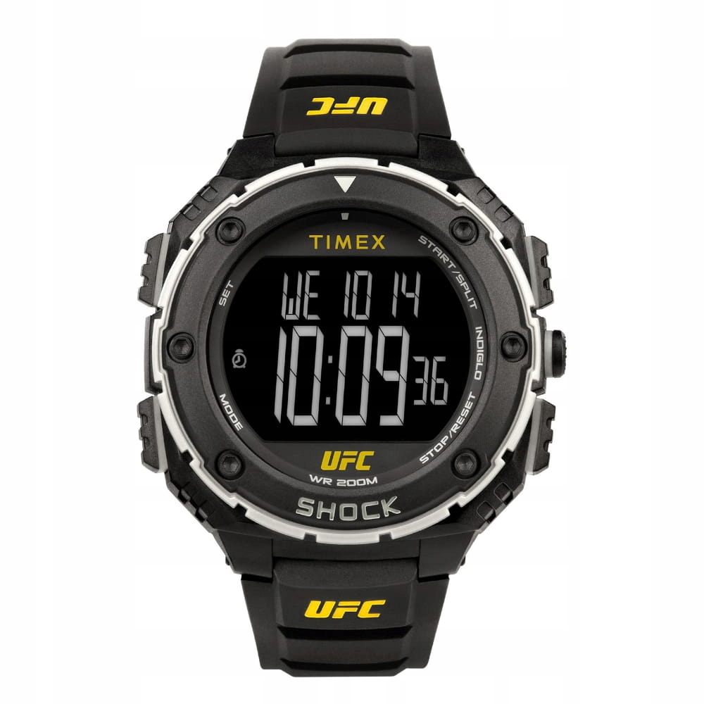 Pánské hodinky Timex Ufc Oversize černé Gravírování