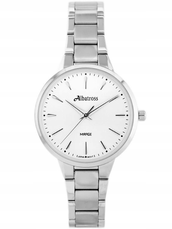 Zegarek Damski Albatross Mirage ABBC05 (za539b) silver