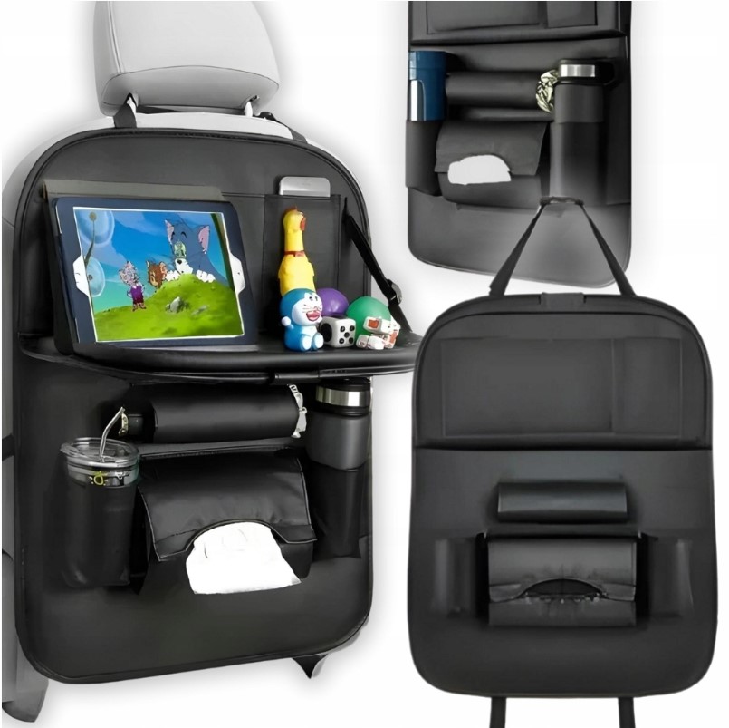 ОРГАНАЙЗЕР ПОЛКА ЖУРНАЛЬНЫЙ СТОЛИК ПРОТЕКТОР ЧЕХОЛ ДЛЯ АВТОМОБИЛЬНОГО СИДЕНЬЯ ИСКУССТВЕННАЯ КОЖА АВТОМОБИЛЯ