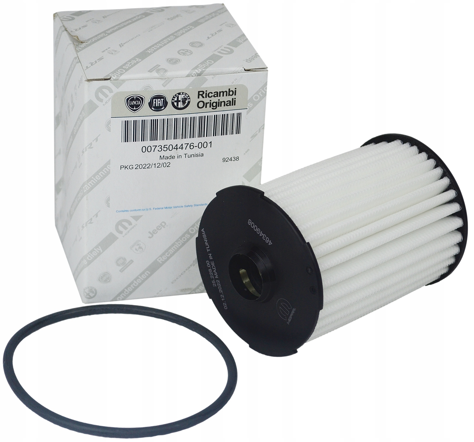 73504476 - OE FIAT МАСЛЯНИЙ ФІЛЬТР DUCATO 2.2 D 2021-ОРИГІНАЛ