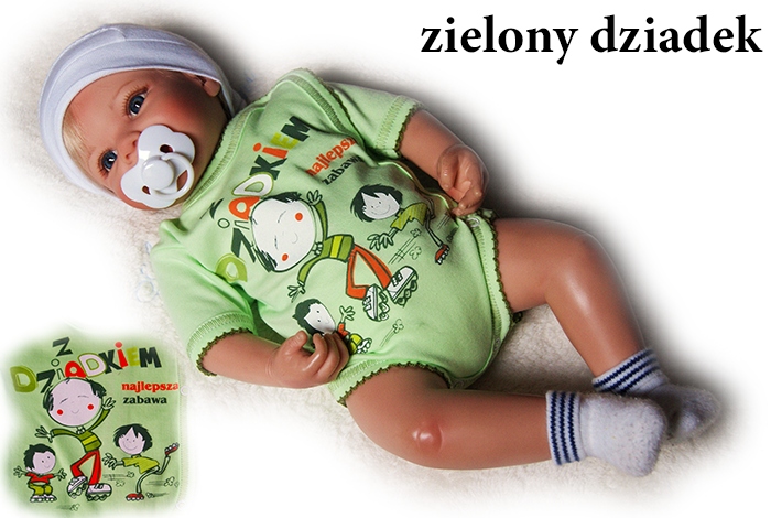 

Body kopertowe pajacyk krótki rękaw 62 bawełniane