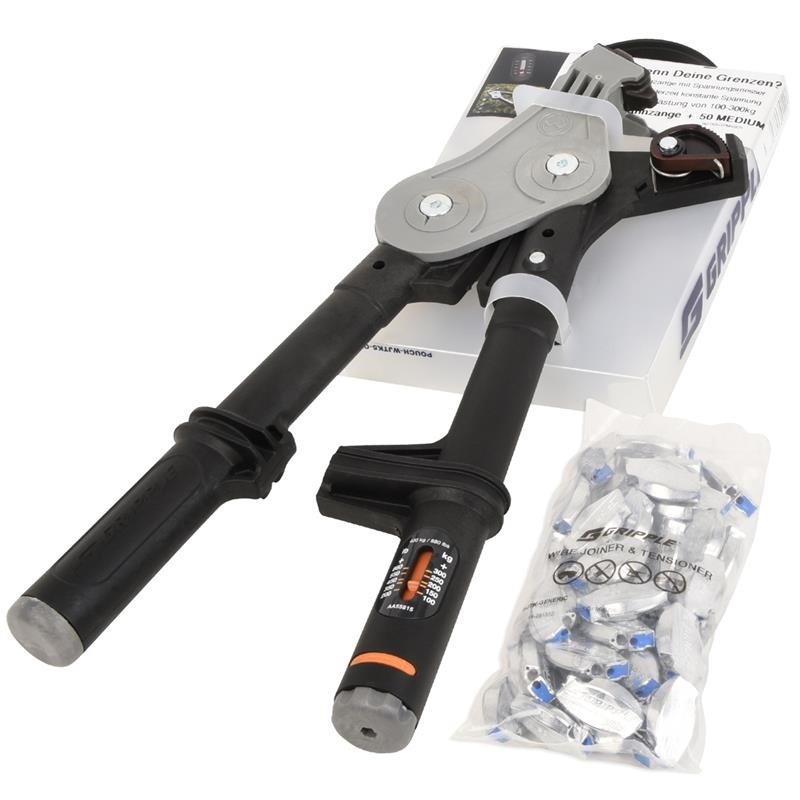 Gripple Starter Pack Plastové kliešte Tool 5 Single 50 ks spojok