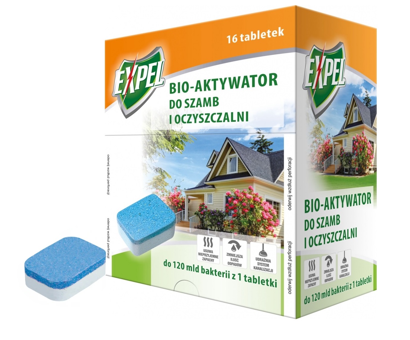 

Expel Bioaktywator Wydajne Tabletki Do Szamb