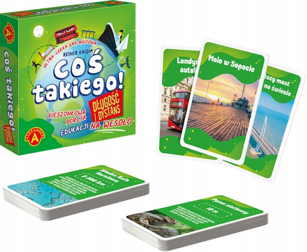 

Gra Quiz Coś Takiego! Długość I Dystans Co Dłuższe