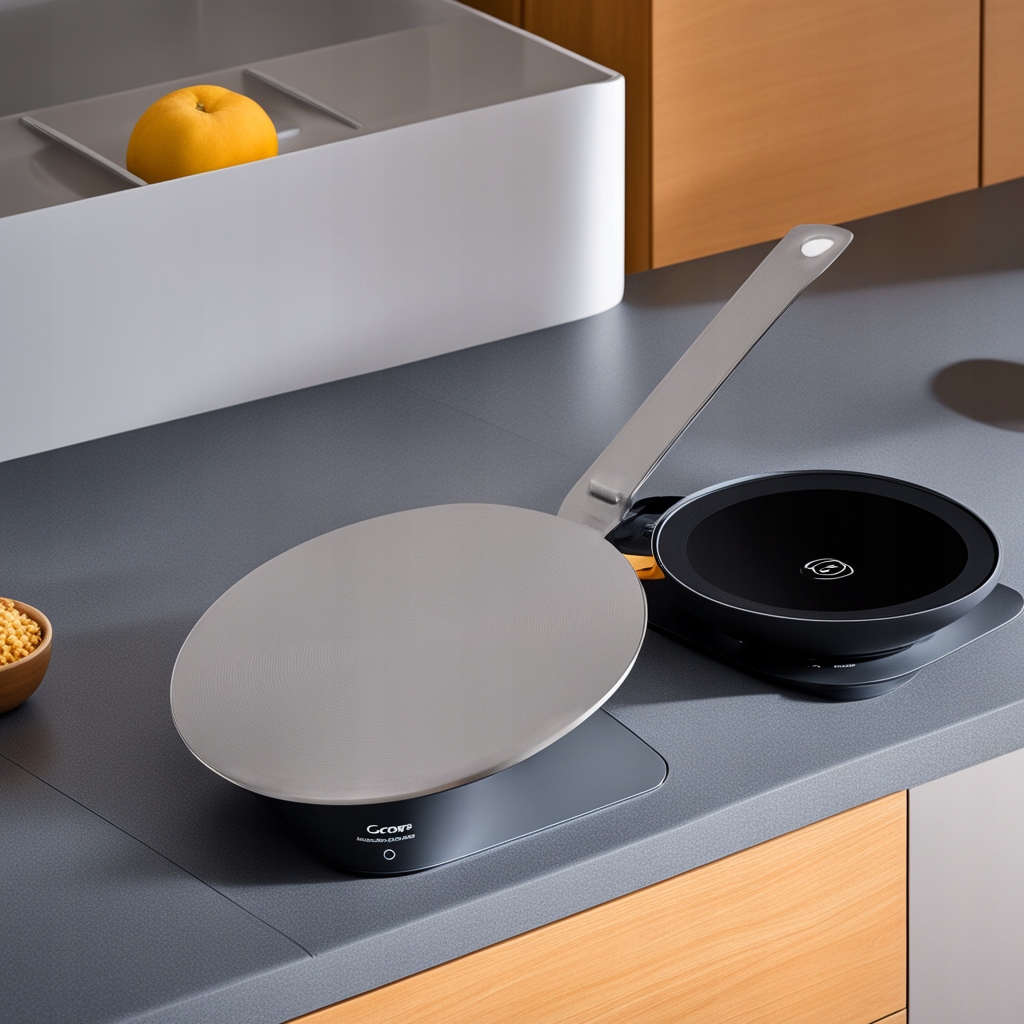 Podkładka INDUKCYJNA Płyta ADAPTER pod Garnek Garnki 14 cm. ODPINANA RĄCZKA EAN (GTIN) 5908298016480