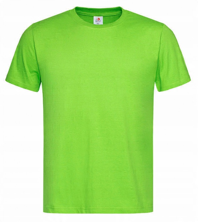

Jasny Zielony Gładki T-shirt Basic Stedman M
