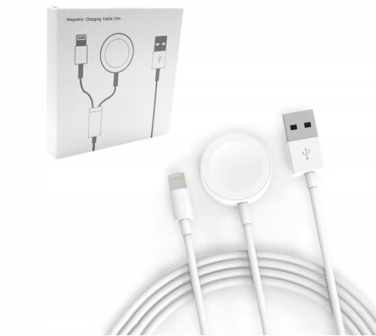

2W1 Ładowarka Indukcyjna Kabel Apple Watch Iphone